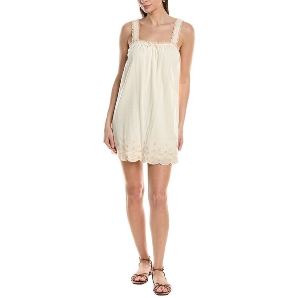 Opt Womens Kourt Guinevere Mini Dress, White